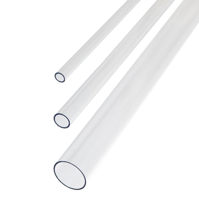 Hohes klares reines Polycarbonats-Kunststoffrohr-transparenter Farbe-PC