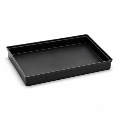 Schwarze leitfähige ESD-PP-Schale 345x225x60mm für Leiterplattenhandhabung und -verpackung