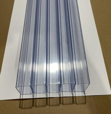 Flexible PVC-Röhrenverpackungs-rechteckige Länge 300mm-600mm Esd-freien Raumes