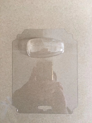 PVC-Blasen-Verpackenkasten Tray Ageing Resistant Clear/schwarze Farbe