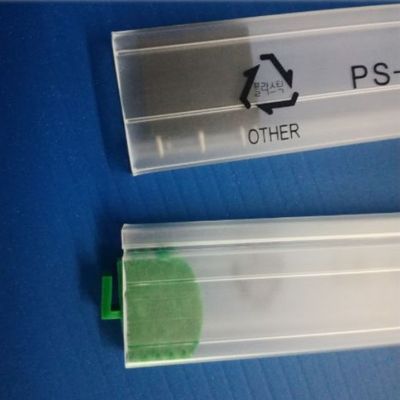 Klare Farbe-PVC/PC statische Antirohre ESD für das Verpacken von IC SMT