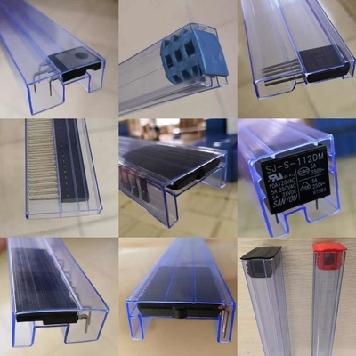 ROHS genehmigte statisches Rohr 100-2000mm Plastik-IC Antiverpackung PVCs