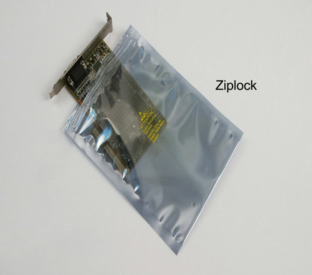 Transluzente elektronische Verpackung ESD-Plastiktasche Metallisch laminierte statische Abschirmung