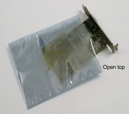 Transluzente elektronische Verpackung ESD-Plastiktasche Metallisch laminierte statische Abschirmung