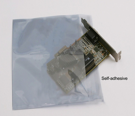 Transluzente elektronische Verpackung ESD-Plastiktasche Metallisch laminierte statische Abschirmung