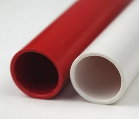 Hartfarbige ABS-Kunststoff-Elektrodrahtrohr-Rohr-PVC-Zylinderverpackung