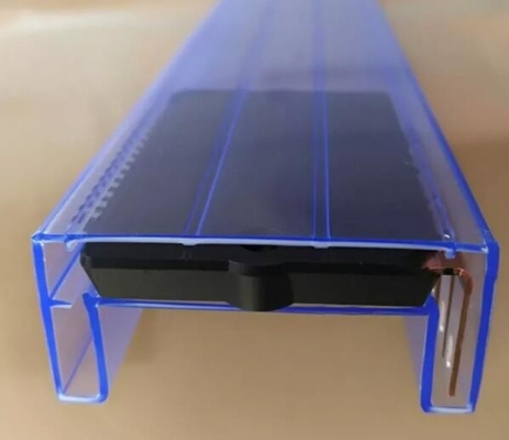 Transparentes statisches Rohr-elektronisches Bauelement-Antiverpacken und Transport PVCs