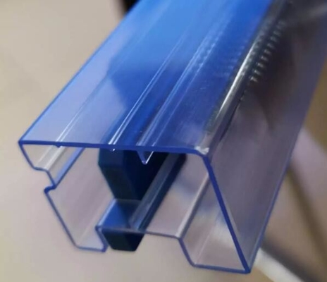 Hartes, klares, quadratisches PVC-Kunststoff-Antistatik-IC-Rohr für IC-Verpackung