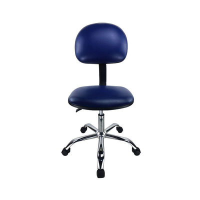 Statisch dissipativer ESD-Hocker, verstellbar, 510–700 mm, für Reinräume