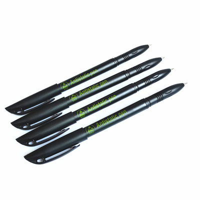 Verschiedene Tinte Farbe Büro schreiben 0,7 mm ESD antistatischer Kugelschreiber, schwarzes Kunststoffgehäuse