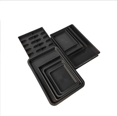 130 mm Tiefe ESD Kunststoffschalen für Innengröße 215x140x110 mm Verpackungslösung