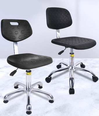 Komfortabel und langlebig Mit seinem ergonomischen Design und hoher Konstruktion bietet dieser ESD-Stuhl sowohl Komfort als auch Langlebigkeit