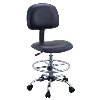 Adjustable Backrest Height Ergonomic ESD Chair constructed with Aluminum Material