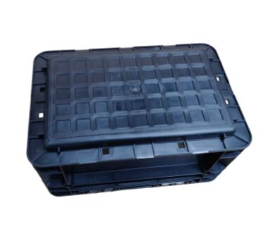 Hochleistungs-ESD-Flip-Top-Speicherbehälter für Reinraumwerkstätten