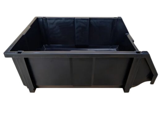 Stapelbare ESD-Teilebox, ESD-Kunststoffbehälter für die elektronische Logistik