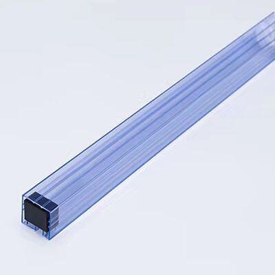 Transparente ESD-PVC-Quadrat-IC-Verpackungsschläuche
