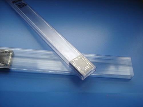 Statisches ESD Antirohr Customed für elektronische Bauelement-Verschiffen