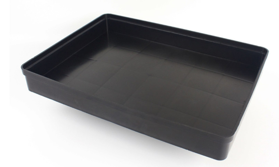 Leitfähiger Kunststoffschale-PWB-Behälter 345x225x60mm pp. ESD