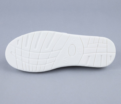 Weißer einzelner Nettoflausch Breathable 220mm Schuhe PUs esd