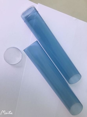 Transparente Esd-Rohr-PVC-Runde, die für das Verpacken von ROHS flexibel ist, bescheinigte