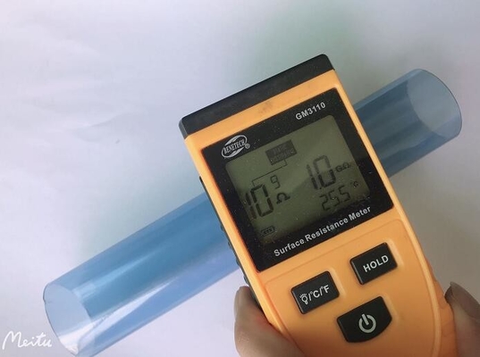 Transparente Esd-Rohr-PVC-Runde, die für das Verpacken von ROHS flexibel ist, bescheinigte
