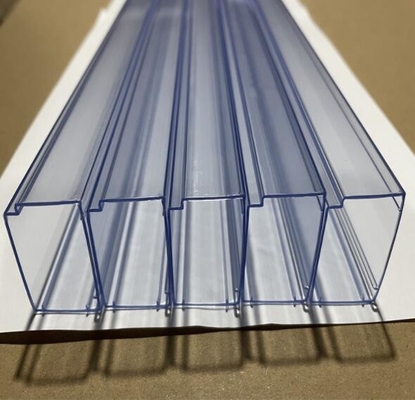 Flexible PVC-Röhrenverpackungs-rechteckige Länge 300mm-600mm Esd-freien Raumes