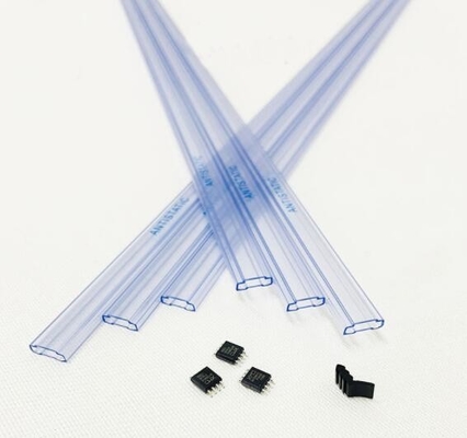 Zylinder statische transparente 0.5mm-1mm Antistärke quadratischen PC ESD-Rohr-