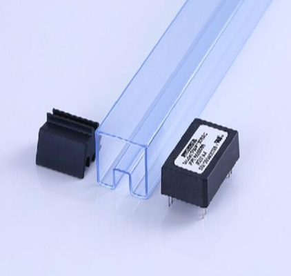 Zylinder statische transparente 0.5mm-1mm Antistärke quadratischen PC ESD-Rohr-