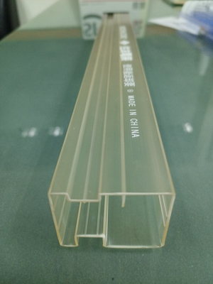 Plastik-ESD-Rohr PC klare statische Verpackenantistärke rohr-0.5mm-1mm