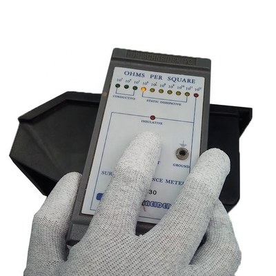 Leitfähige ESD-Kunststoffschalen, 10E4-109 statisches Esd Antimaterial des Behälter-Kasten-pp.