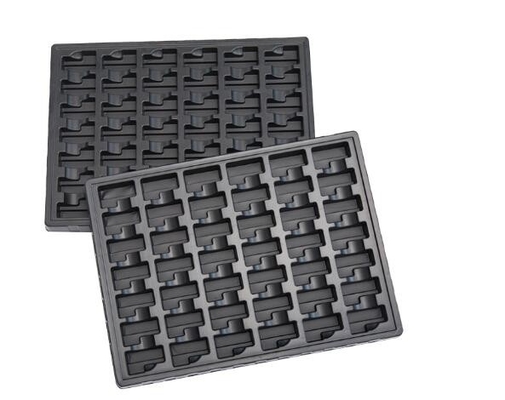 Blasen-Verpackenkasten ACES DELIXIN CYMK, schwarze Schokoladen-Verpackenbehälter