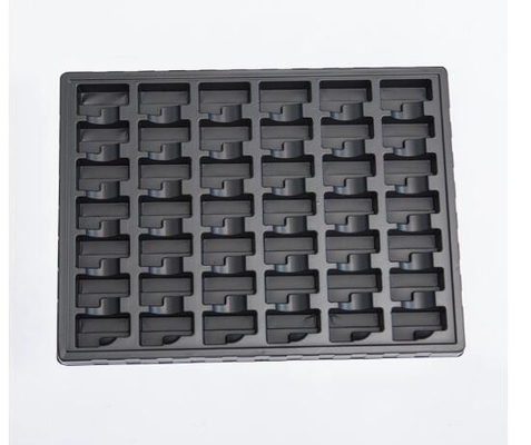 Blasen-Verpackenkasten ACES DELIXIN CYMK, schwarze Schokoladen-Verpackenbehälter