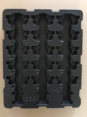 Esd-Schutz-Blisterpackungs-Tray Recyclable-HAUSTIER materielle SGS-Bescheinigung
