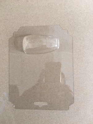 PVC-Blasen-Verpackenkasten Tray Ageing Resistant Clear/schwarze Farbe