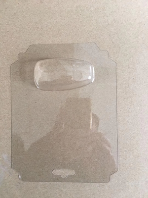PVC-Blasen-Verpackenkasten Tray Ageing Resistant Clear/schwarze Farbe