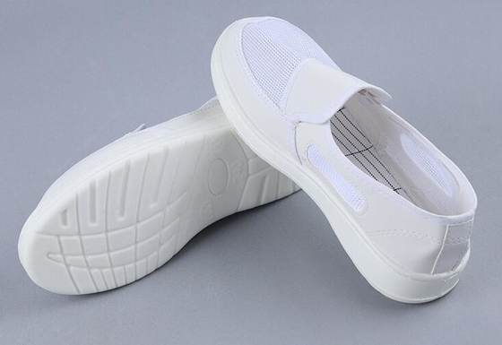 Seiten 220mm PUs drei Breathable Cleanroom-statischer Antischuh