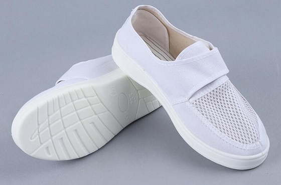PU-Segeltuch 34-46 Cleanroom Esd-Schuhe drei Seiten breathable mit Flausch