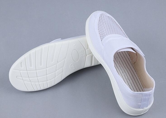 PU-Segeltuch 34-46 Cleanroom Esd-Schuhe drei Seiten breathable mit Flausch