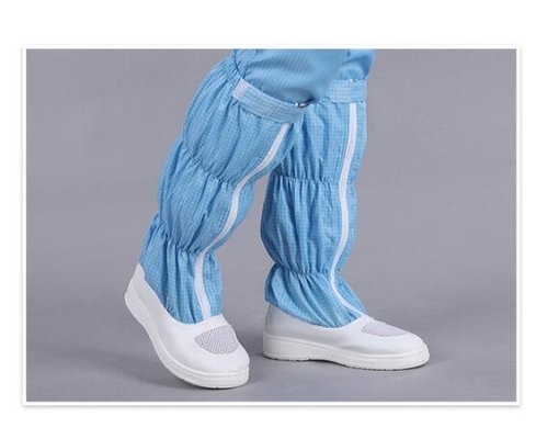 Sortieren Sie 34-50 Cleanroom-Zusätze, Antihaltearbeit-Stiefel mit PVC Outsole