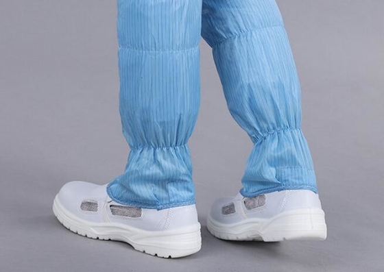 Blaue staubdichte einzige statische zerstreuende Sicherheits-Schuhe PVCs   PU-Material