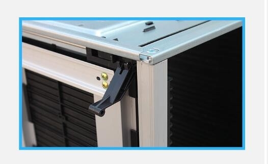 Aluminiumstatischer ESD-PWB-AntiZeitschriftenständer für Speicher SMTs/PWB