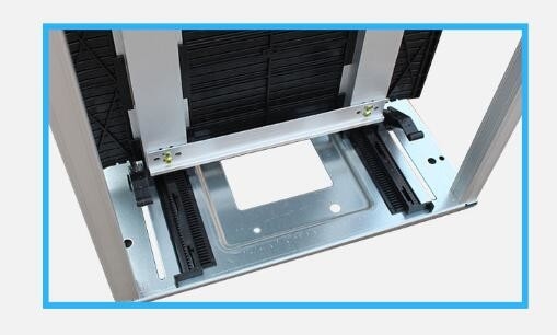 Aluminiumstatischer ESD-PWB-AntiZeitschriftenständer für Speicher SMTs/PWB