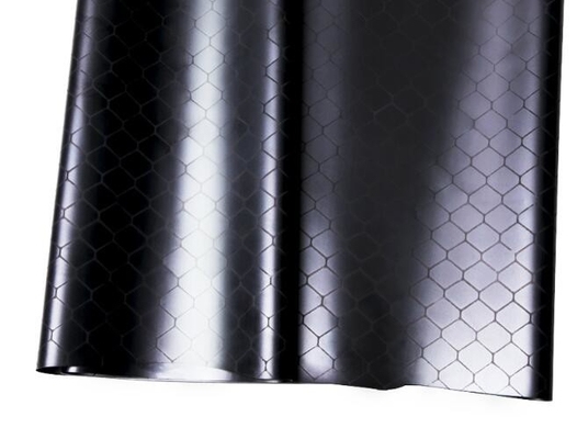 Schwarze statische Antizusätze, Esd-PVC-Gitter-Vorhang 1.37x30m