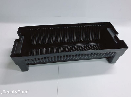 SMT wirbeln starkes leitfähiges Polystyren Speicher-ESD-Kunststoffschale-3mm