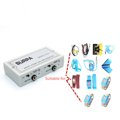ESD-Handgelenk-Bügel-Monitor Antiwechselstrom 6.0.3AV Zusätze 1.8W SURPA 518-2 statischer