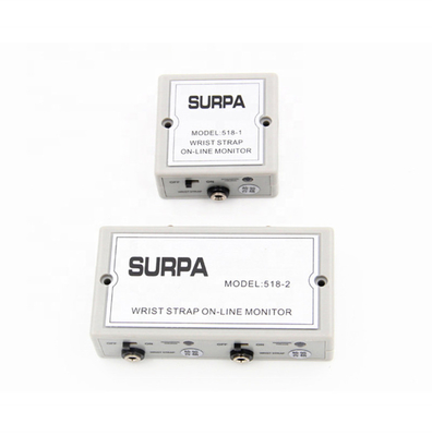 ESD-Handgelenk-Bügel-Monitor Antiwechselstrom 6.0.3AV Zusätze 1.8W SURPA 518-2 statischer