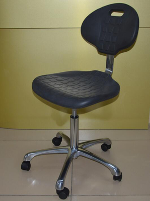 Ergonomischer ESD-Schemel-Stuhl-statisches Antischwarzes leitfähig für Büro