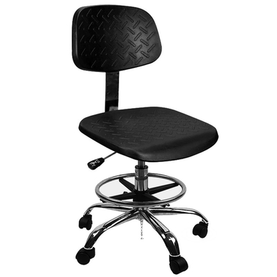 400x400mm Kunstleder Esd-Reinraum-Stühle für Arbeit 560mm justierbar