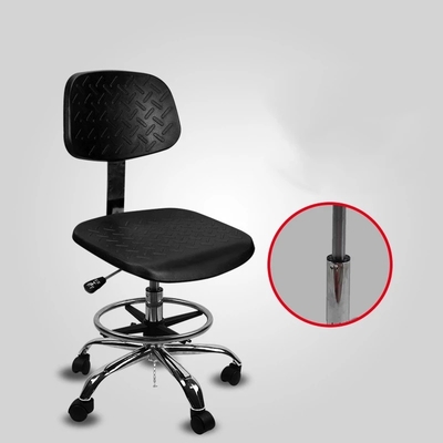 400x400mm Kunstleder Esd-Reinraum-Stühle für Arbeit 560mm justierbar