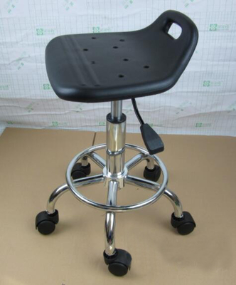 109 Ohm Esd-Arbeits-Schemel-Stuhl 320x300mm PU eine Zeit Formung